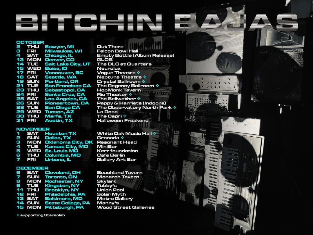 Bitchin Bajas Tour Poster 2025